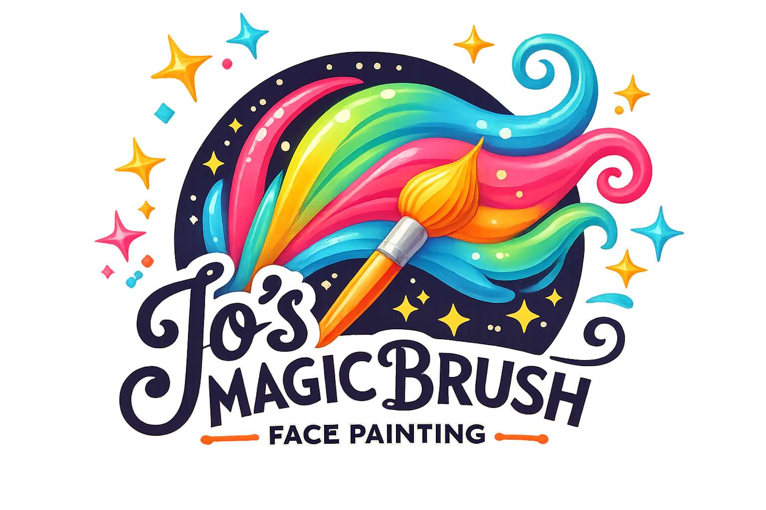 Jo's Magic Brush logo